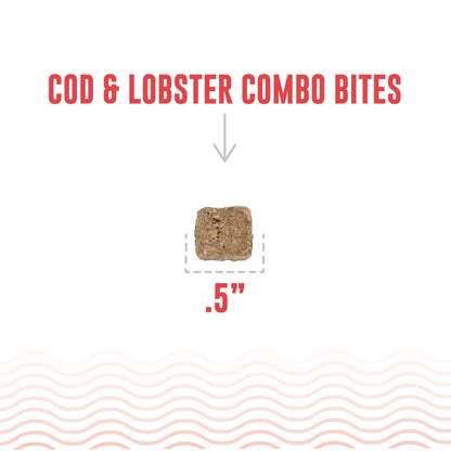 ICELANDIC+ Cod & Lobster Combo Bites Dog Treats 3oz