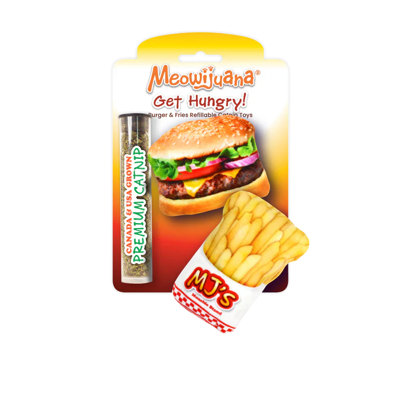 Meowijuana Hungry Burger & Fries