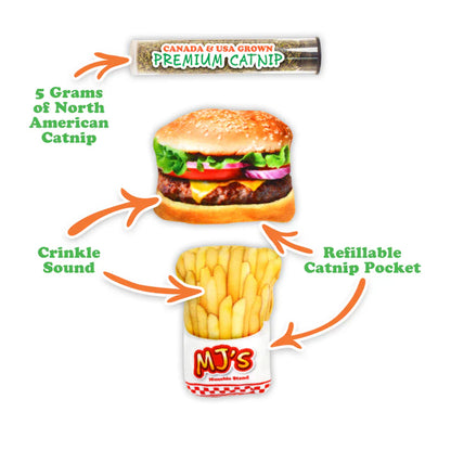 Meowijuana Hungry Burger & Fries