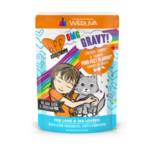 Weruva BFF OMG Chicken, Turkey, & Salmon Purr-Fect Plannin! Dinner in Gravy for Cats 2.8oz