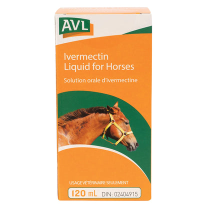 AVL Ivermectin Wormer 120ml Bottle