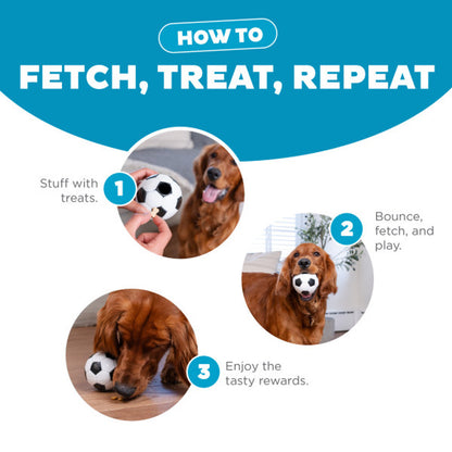 Outward Hound Sport Ballz Soccer Dispensing Toy 3.56"