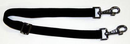 Premium Quality Elastic Leg Straps - Black