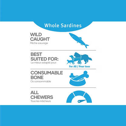 RDBK🍁Whole Sardines Large 4/PK