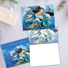 Tree Free Greetings🍁 Ocean Selfie Blank Card