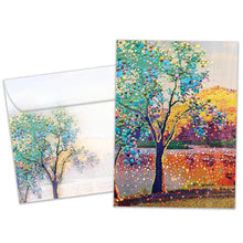 Tree Free Greetings🍁 Colourful Tree All Occassion Card