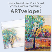 Tree Free Greetings🍁 Colourful Tree All Occassion Card