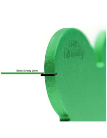 My Family Basic Bone Green - Engravable ID Tag