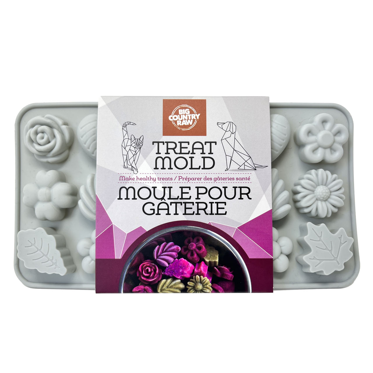 Big Country Raw 🍁Small Grey Silicone Treat Mold