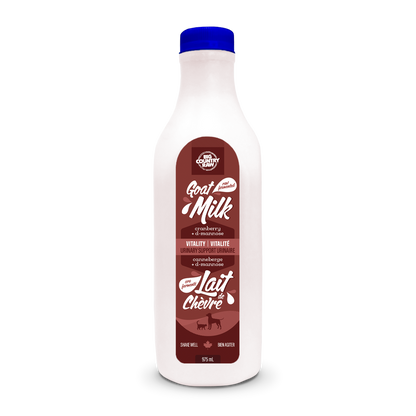 Big Country Raw 🍁Raw Goat Milk Vitality (Cranberry) - 975 mL
