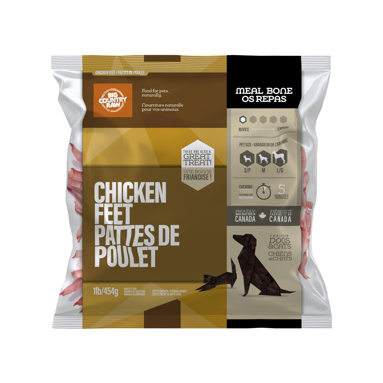 Big Country Raw 🍁Chicken Feet 1lb