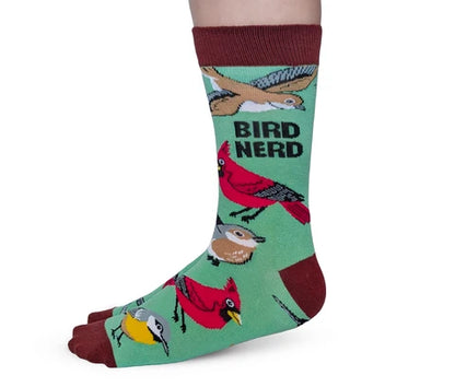Bird Nerd Socks - For Her & Him  🍁 Uptown Sox