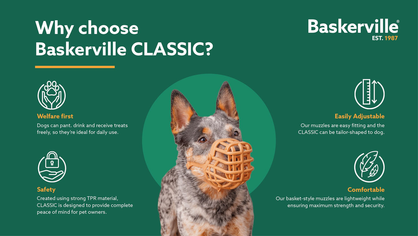 Baskerville Classic Basket Muzzle