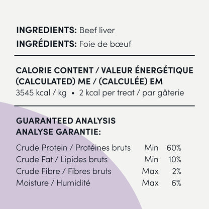 Crumps Naturals 🍁Beef Liver Bites