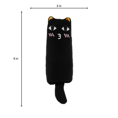 Brookbrand 🍁 Black Rustle Catnip Cat Toy