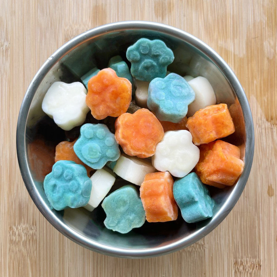 Big Country Raw🍁 Small Blue Fish, Paw & Bone Frozen Treat Mold