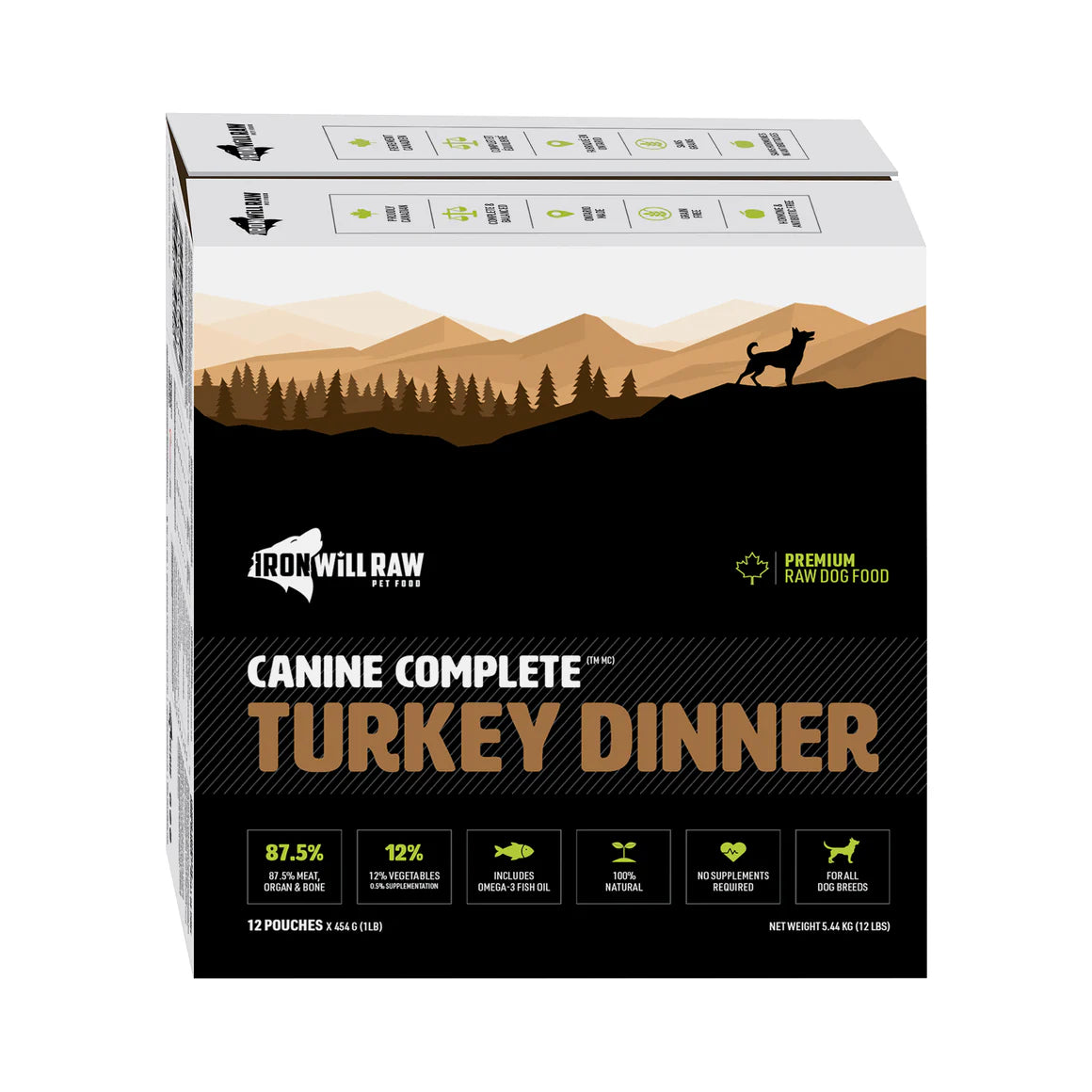 Iron Will Canine Complete Turkey & Beef Dinner for Dogs