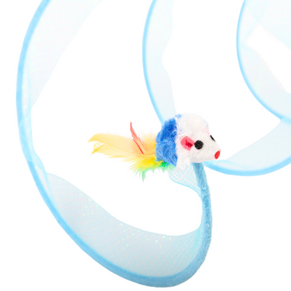 Brookbrand🍁 Blue Spiral Cat Tunnel