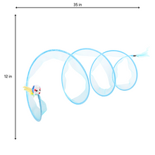 Brookbrand🍁 Blue Spiral Cat Tunnel