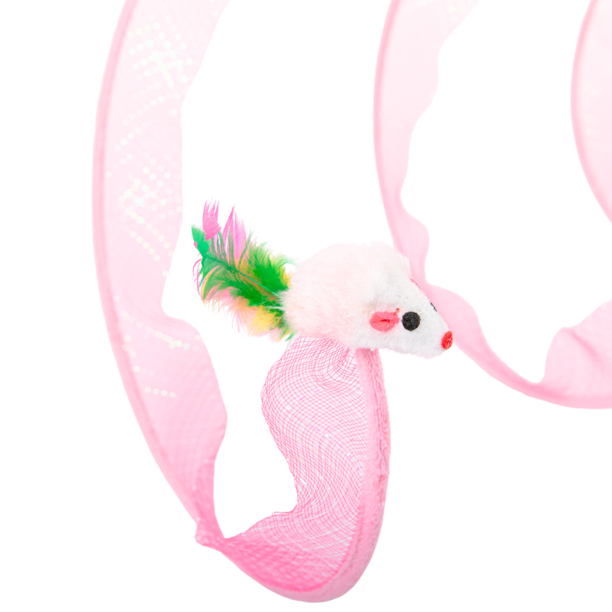 Brookbrand🍁Pink Spiral Cat Tunnel