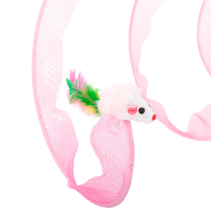 Brookbrand🍁Pink Spiral Cat Tunnel