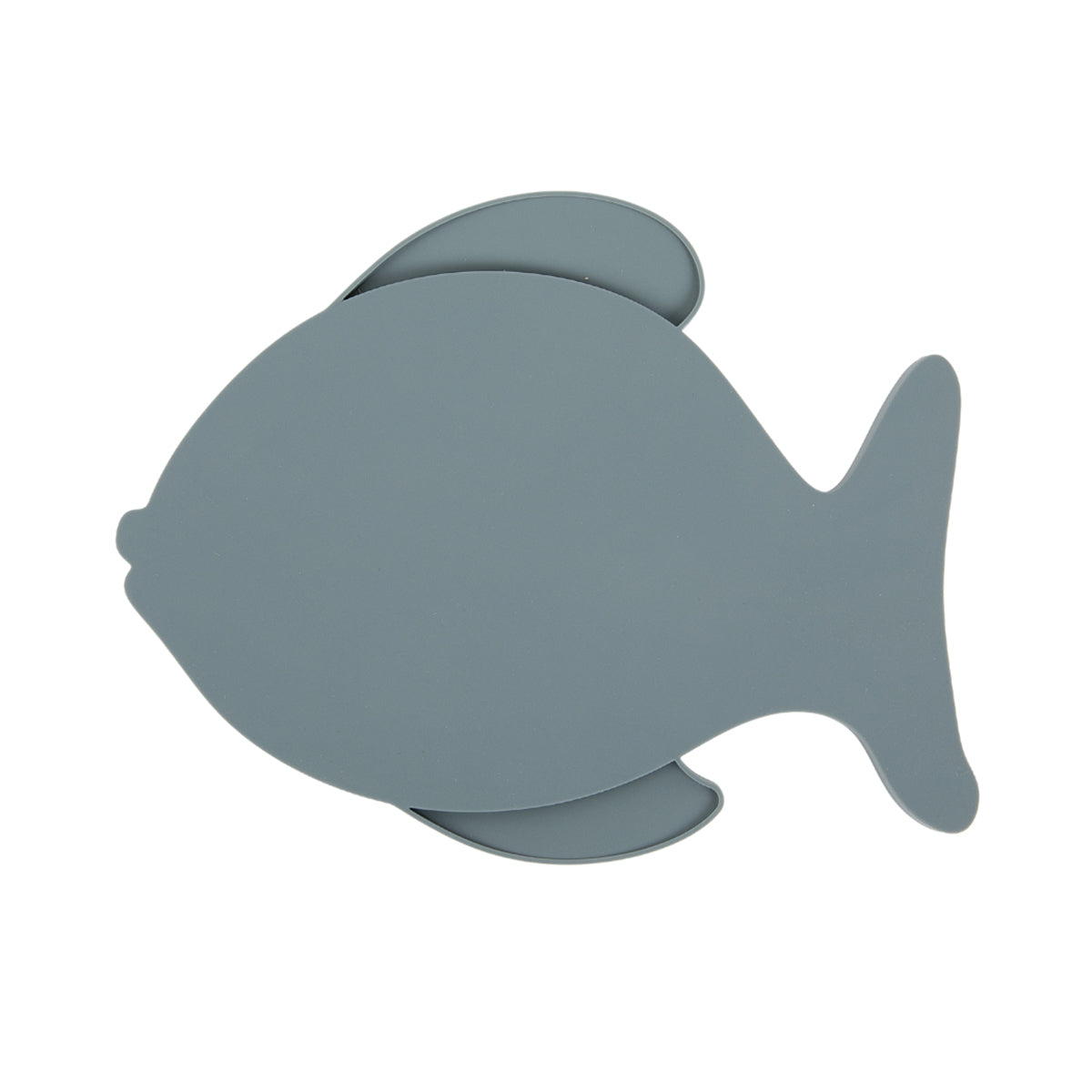 Brookbrand Grey Fish Silicone Lick Mat for Cats