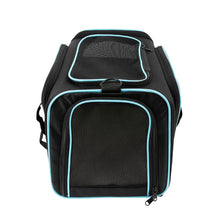 Brookbrand Blue & Black Foldable Soft Pet Carrier