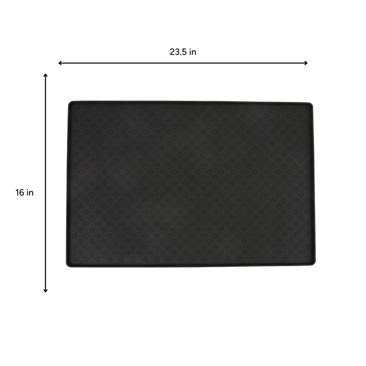 Brookbrand Black Silicone Food Mat