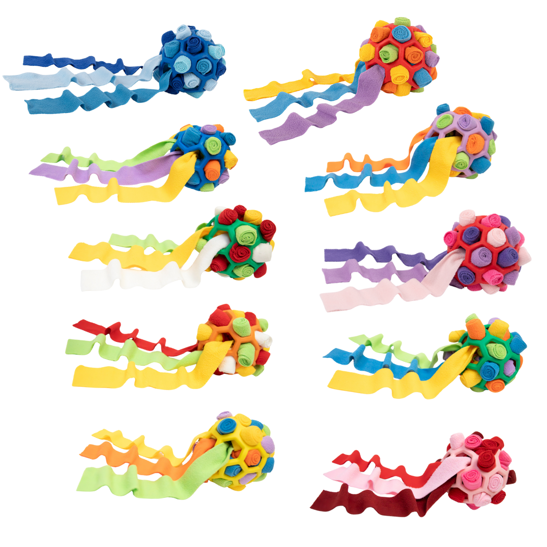 Brookbrand 🍁Blue & Yellow Snuffle Ball