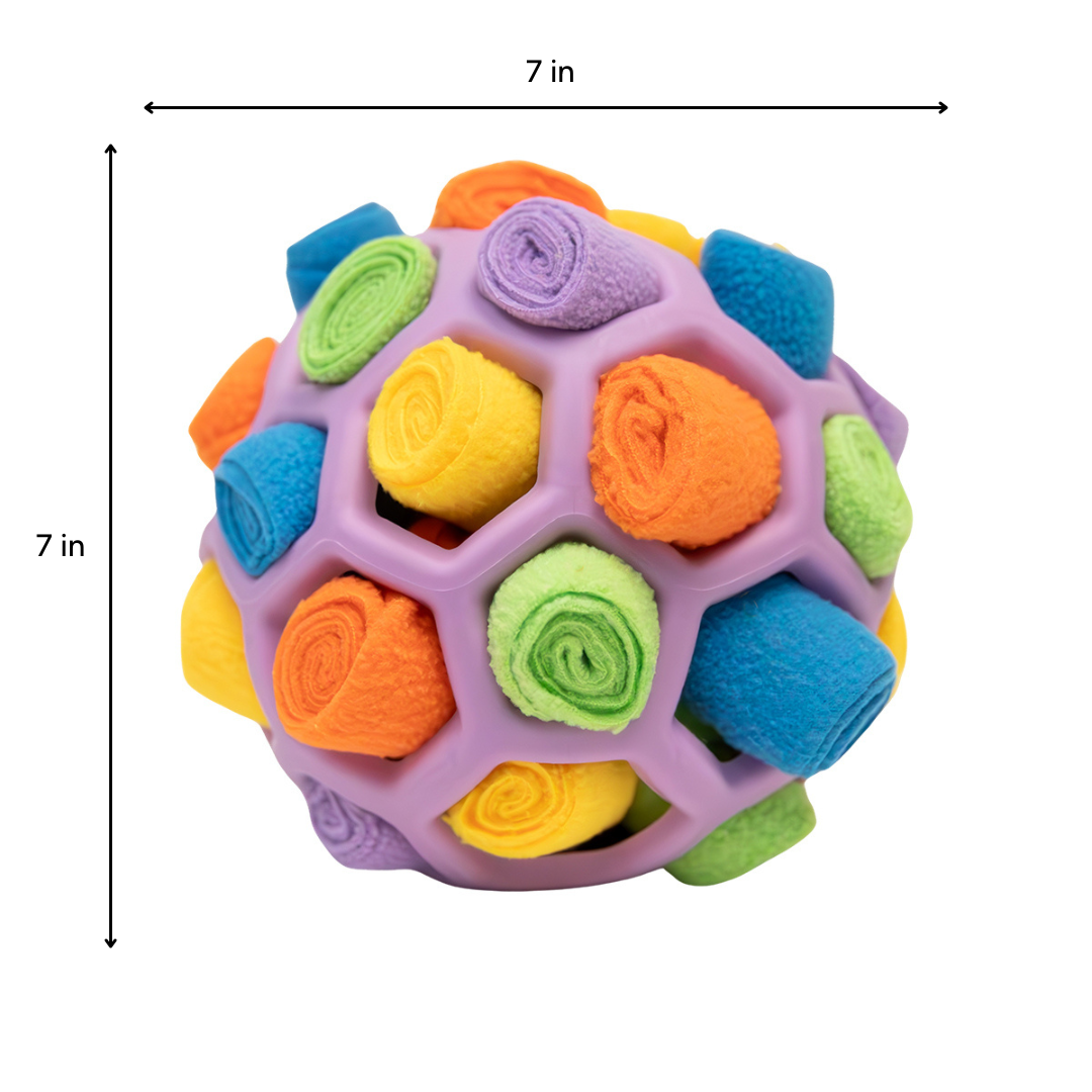 Brookbrand 🍁Purple & Yellow Snuffle Ball