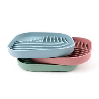 Brookbrand Pink Square Silicone Lick Mat