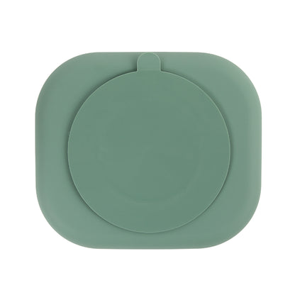 Brookbrand Green Square Silicone Lick Mat