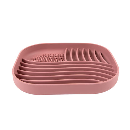 Brookbrand Pink Square Silicone Lick Mat