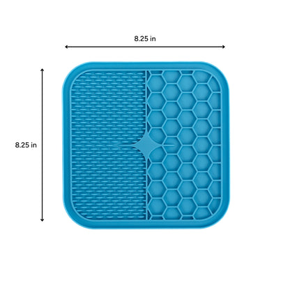 Brookbrand Blue Suction Cup Lick Mat