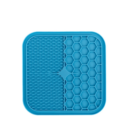 Brookbrand Blue Suction Cup Lick Mat