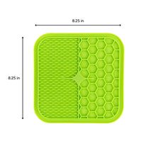 Brookbrand Green Suction Cup Lick Mat