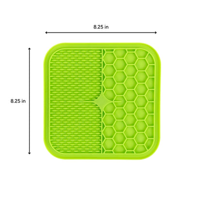 Brookbrand Green Suction Cup Lick Mat