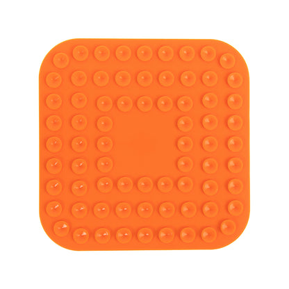 Brookbrand Orange Suction Cup Lick Mat