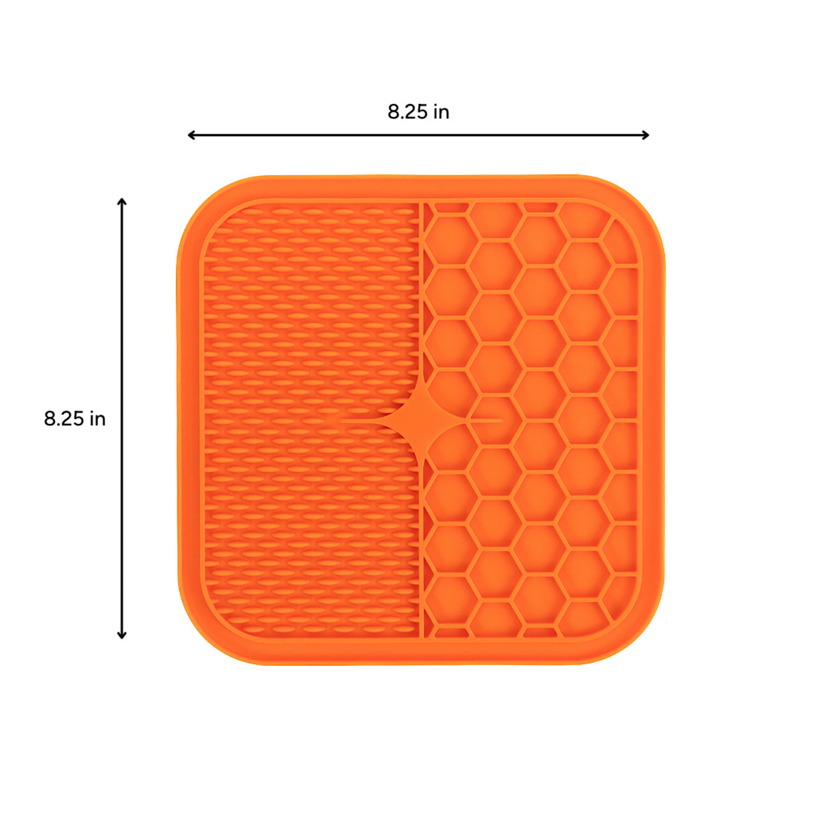 Brookbrand Orange Suction Cup Lick Mat