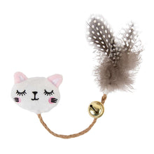 Brookbrand 🍁White Cat Rope Toy with Bell