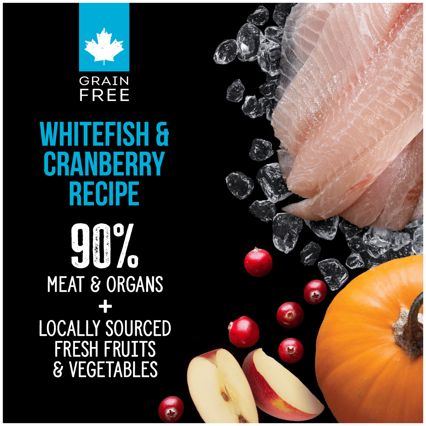 Nutrience 🍁SubZero Whitefish & Cranberry Freeze Dried Cat Food