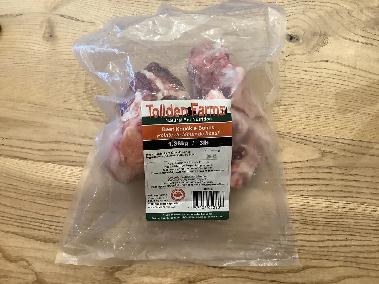 Tollden Farms 🍁Large Beef Knuckle Bones