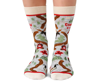 Canadian Cute-eh Socks For Her 🍁Uptown Sox