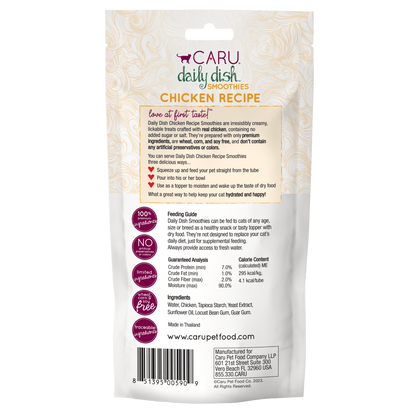 Caru Chicken Lickable Treats for Cats