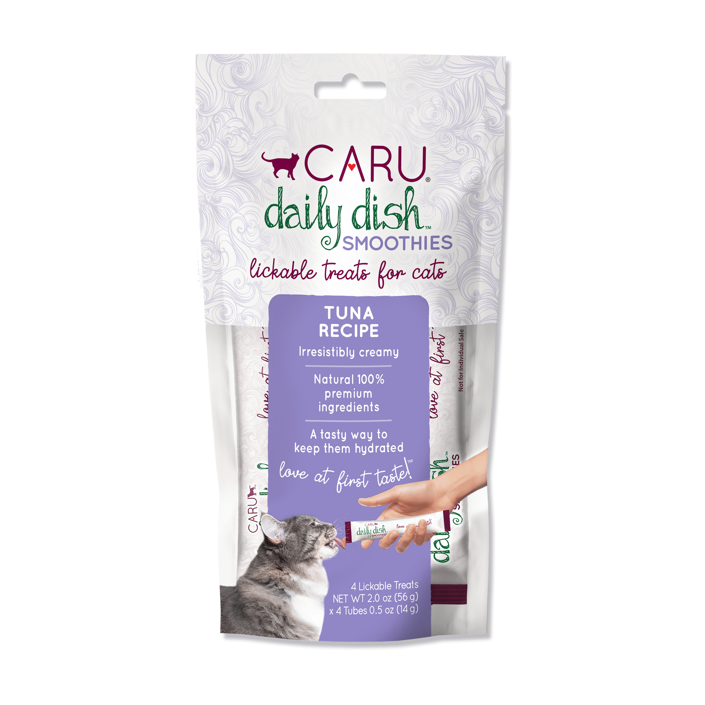Caru Tuna Lickable Treats for Cats