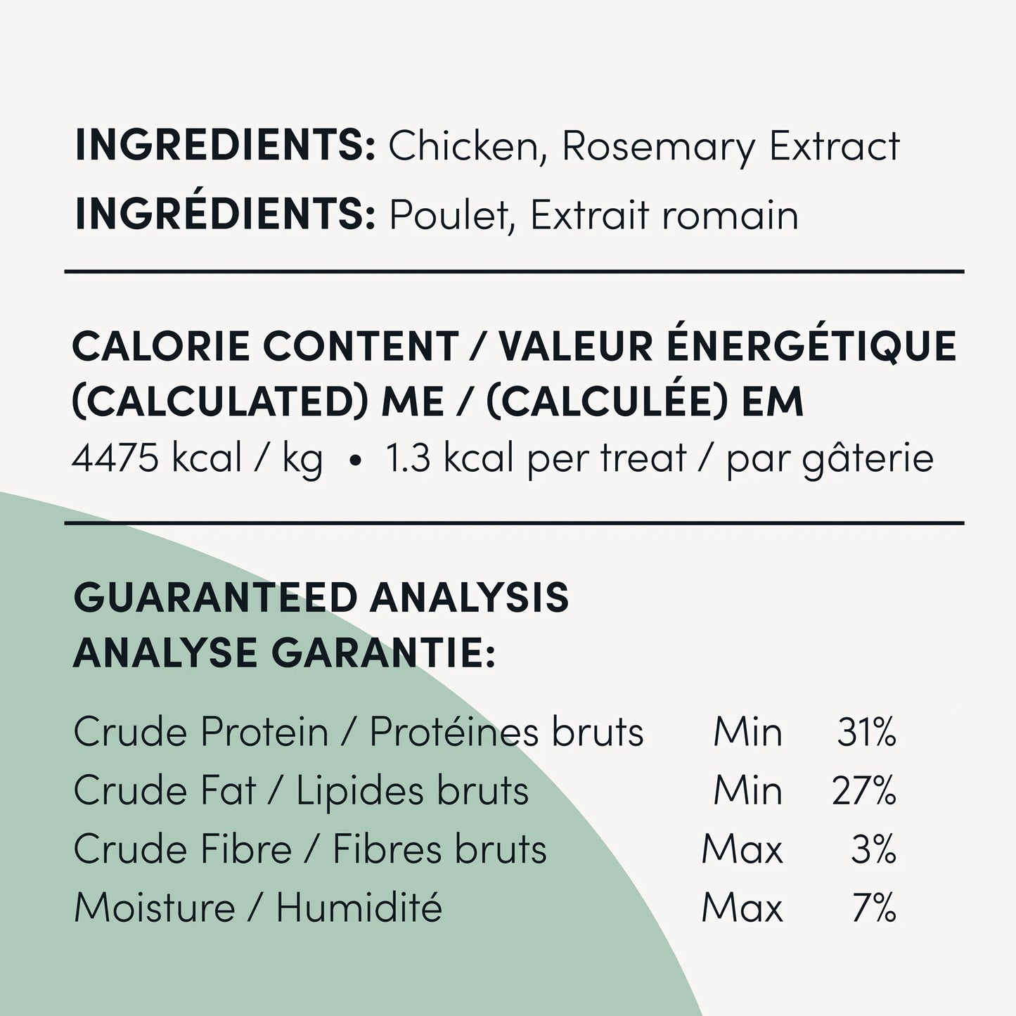Crumps Naturals🍁 Chicken  Freeze Dried Cat Treats 30g