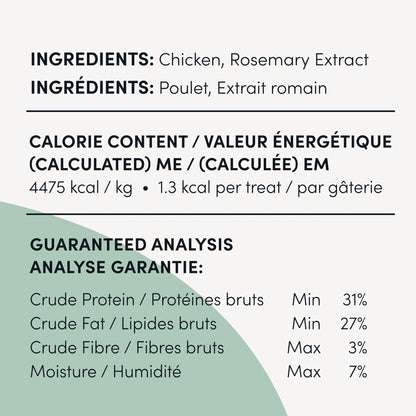 Crumps Naturals🍁 Chicken  Freeze Dried Cat Treats 30g