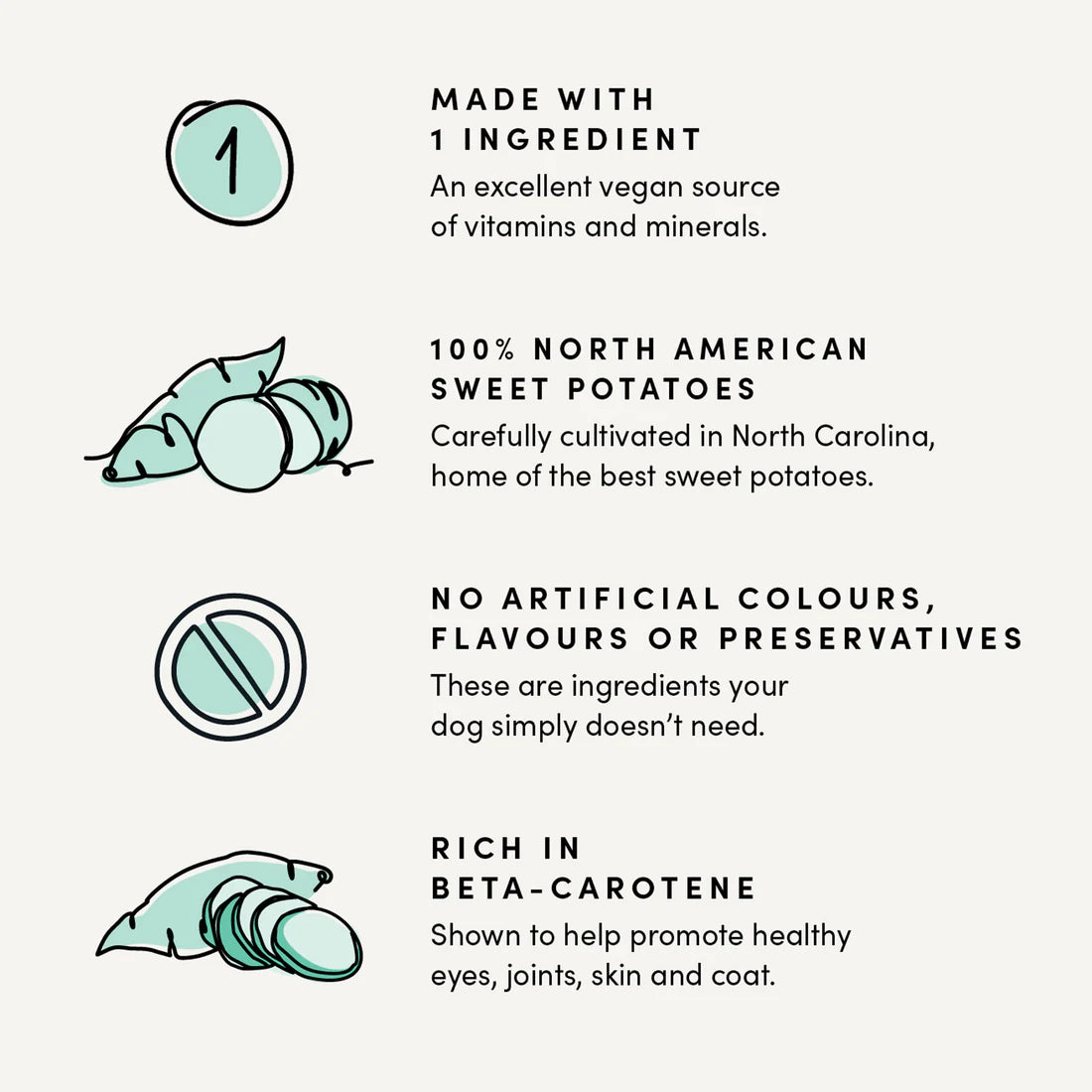 Crumps Naturals🍁 Sweet Potato Chews