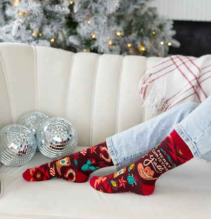 Country Christmas Socks - For Her🍁 Uptown Sox
