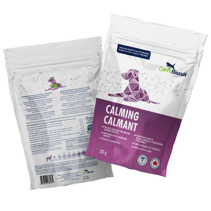 CannaBiscuit 🍁 Calming with L-Theanine & Vitamin B12 for Dogs 224g